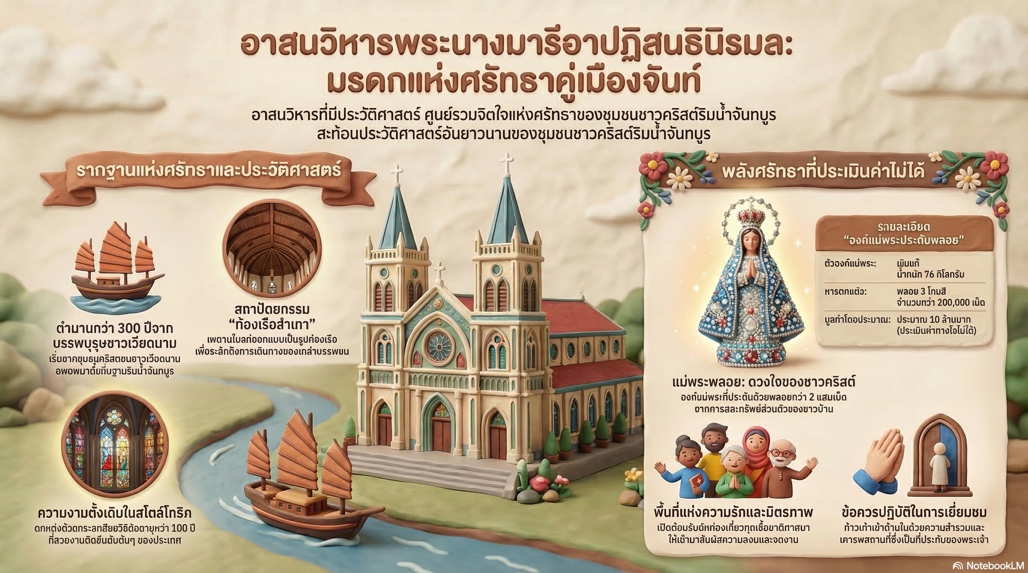 พช.เมืองจันทบุรี เชิญชวนท่องเที่ยวชุมชนบ้านท่าเรือจ้าง หมู่ที่ 5 ตำบลจันทนิมิต อำเภอเมืองจันทบุรี จังหวัดจันทบุรี