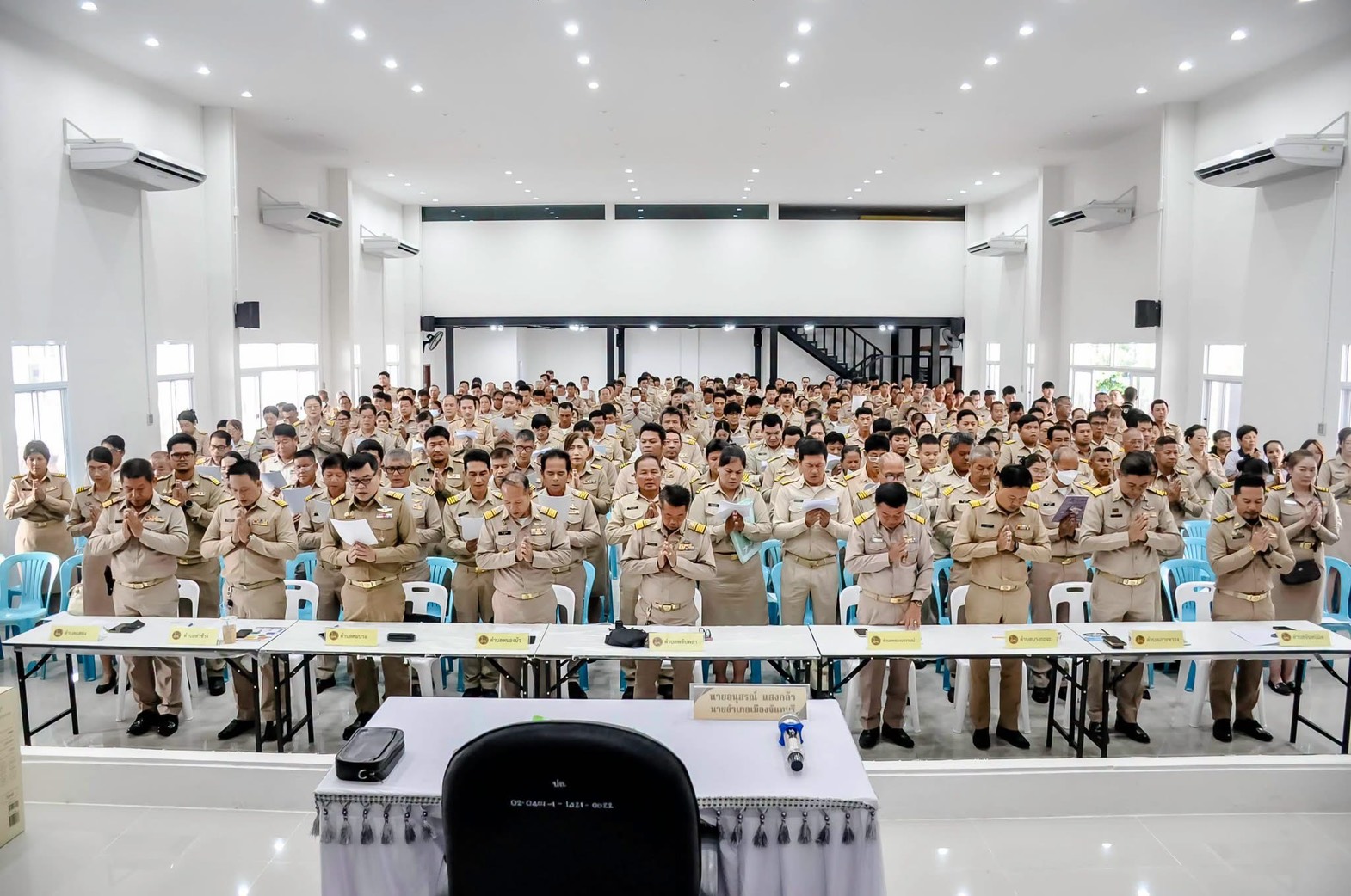 พช. เมืองจันทบุรี ร่วมประชุมหัวหน้าส่วนราชการอำเภอ กำนัน ผู้ใหญ่บ้าน ฯ ครั้งที่ 7/2569